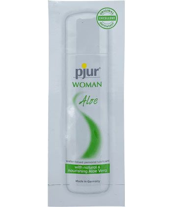 Лубрикант на водной основе pjur WOMAN Aloe - 2 мл. - Pjur - купить с доставкой в Красноярске