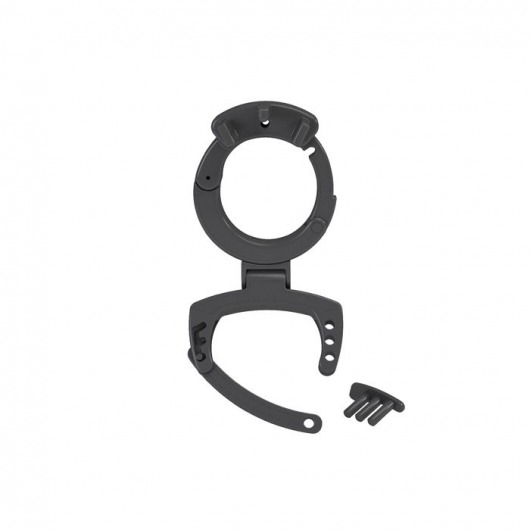 Кольцо с зажимом для мошонки для пояса верности Pubic Enemy - MyStim - купить с доставкой в Красноярске