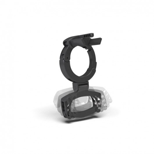 Кольцо с зажимом для мошонки для пояса верности Pubic Enemy - MyStim - купить с доставкой в Красноярске