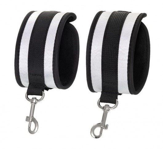 Серебристо-черные оковы Anonymo - ToyFa - купить с доставкой в Красноярске