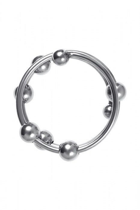 Большое металлическое кольцо под головку пениса - ToyFa - купить с доставкой в Красноярске