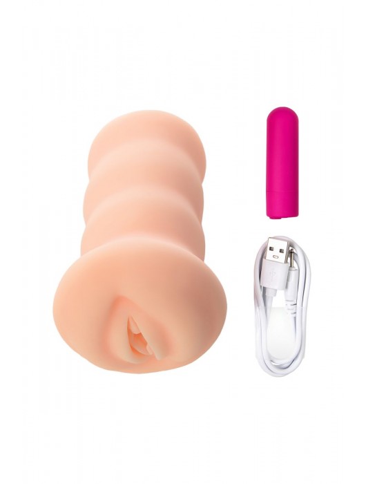 Мастурбатор-вагина Virgin с вибрацией - KOKOS - в Красноярске купить с доставкой