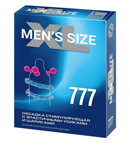 Стимулирующая насадка на пенис MEN SIZE 777 - Sitabella - в Красноярске купить с доставкой