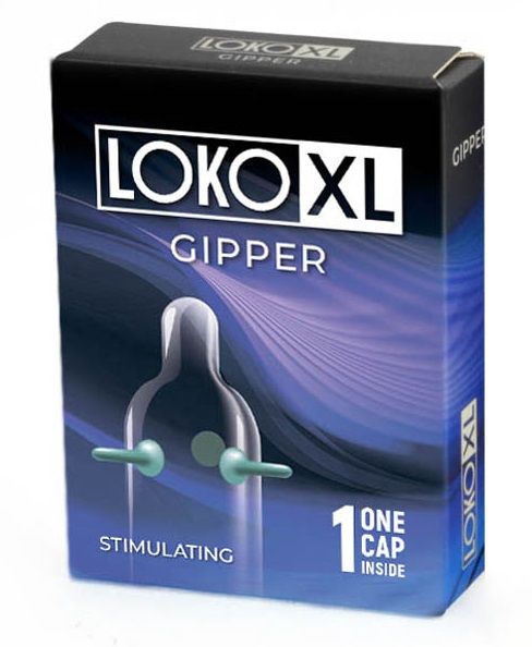 Стимулирующая насадка на пенис LOKO XL GIPPER - Sitabella - в Красноярске купить с доставкой