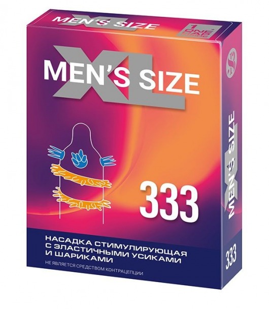 Стимулирующая насадка на пенис MEN SIZE 333 - Sitabella - в Красноярске купить с доставкой