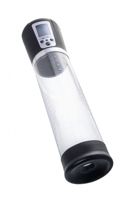 Прозрачная автоматическая помпа для пениса Alrik - Sexus - в Красноярске купить с доставкой