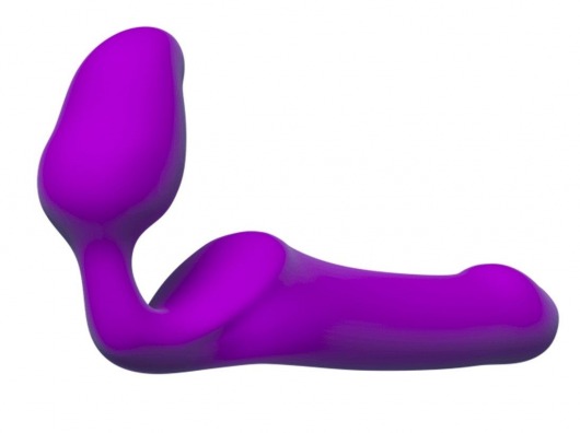 Лиловый безремневой страпон Queens M - Adrien Lastic - купить с доставкой в Красноярске