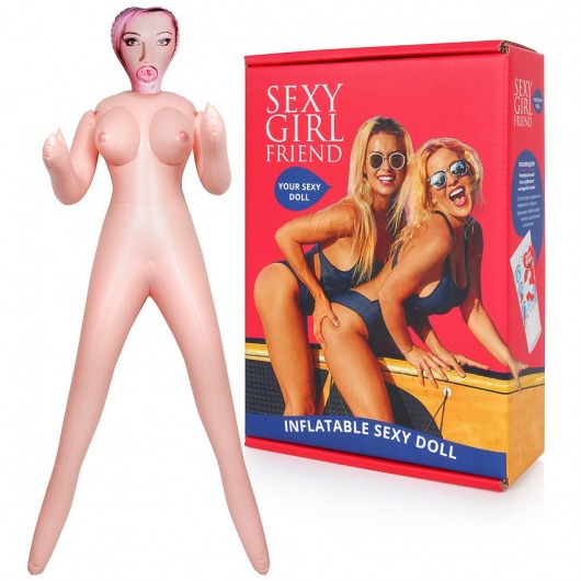 Надувная секс-кукла  Анджелина - Bior toys - в Красноярске купить с доставкой