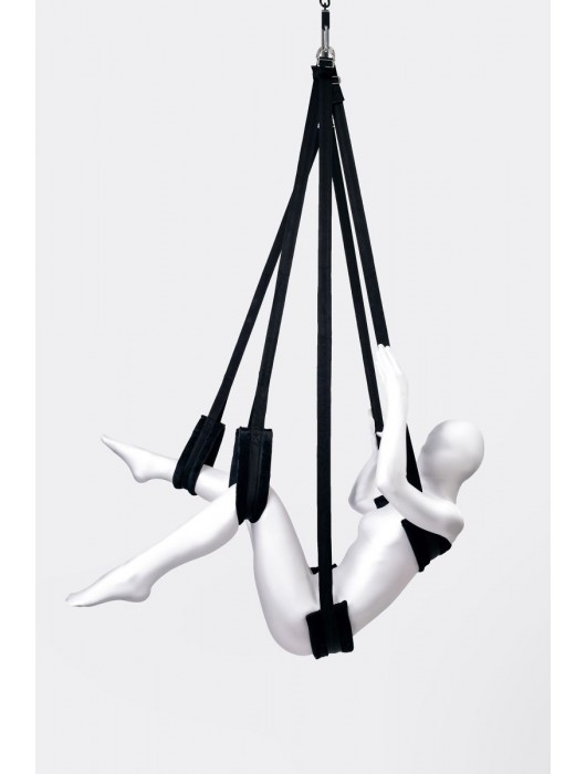 Черные секс-качели Anonymo №0503 - ToyFa - купить с доставкой в Красноярске