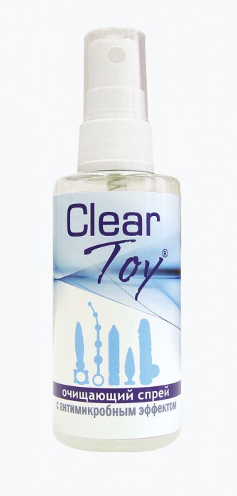 Очищающий спрей Clear Toy с антимикробным эффектом - 100 мл. - Биоритм - купить с доставкой в Красноярске