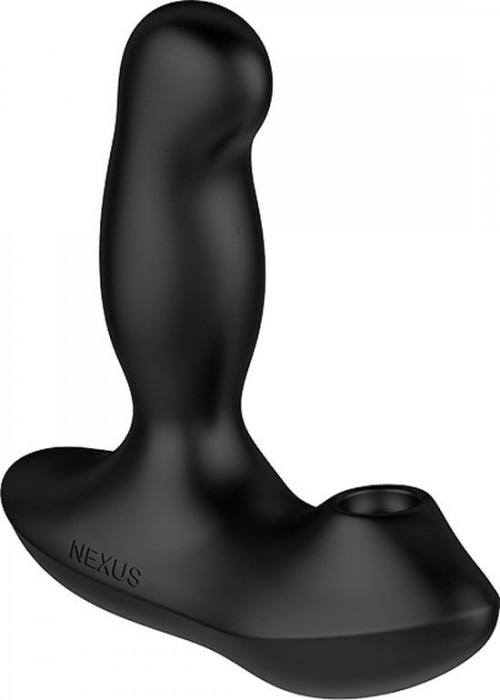 Черный вибратор-ротатор для стимуляции простаты Nexus Revo Air - Nexus Range - в Красноярске купить с доставкой