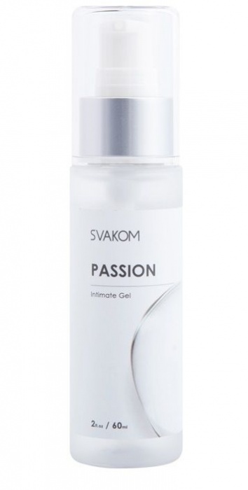 Смазка на водной основе Passion Intimate Gel - 60 мл. - Svakom - купить с доставкой в Красноярске