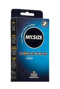 Презервативы MY.SIZE размер 49 - 10 шт. - My.Size - купить с доставкой в Красноярске
