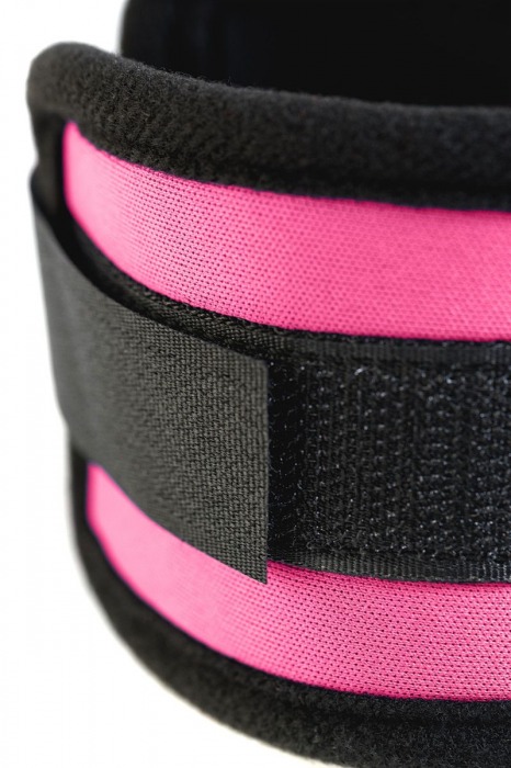 Оковы на ноги из неопрена розового цвета - ToyFa - купить с доставкой в Красноярске