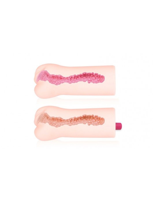 Телесный вибромастурбатор-вагина Sandara Auto - KOKOS - в Красноярске купить с доставкой