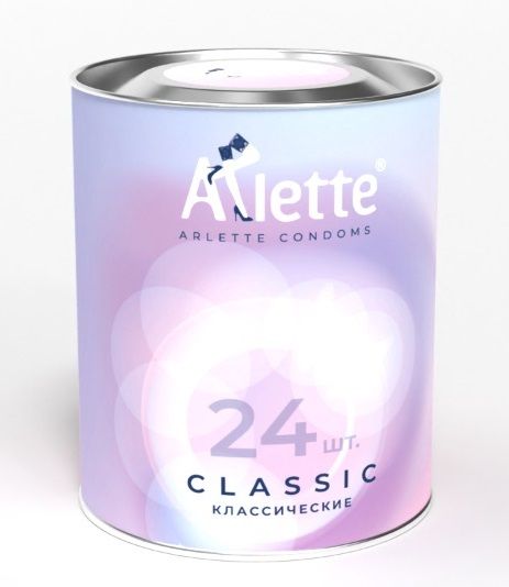 Классические презервативы Arlette Classic - 24 шт. - Arlette - купить с доставкой в Красноярске