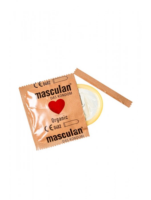 Экологически чистые презервативы Masculan Organic - 3 шт. - Masculan - купить с доставкой в Красноярске