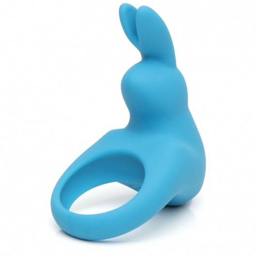 Голубое эрекционное виброкольцо Happy Rabbit Rechargeable Rabbit Cock Ring - Happy Rabbit - в Красноярске купить с доставкой