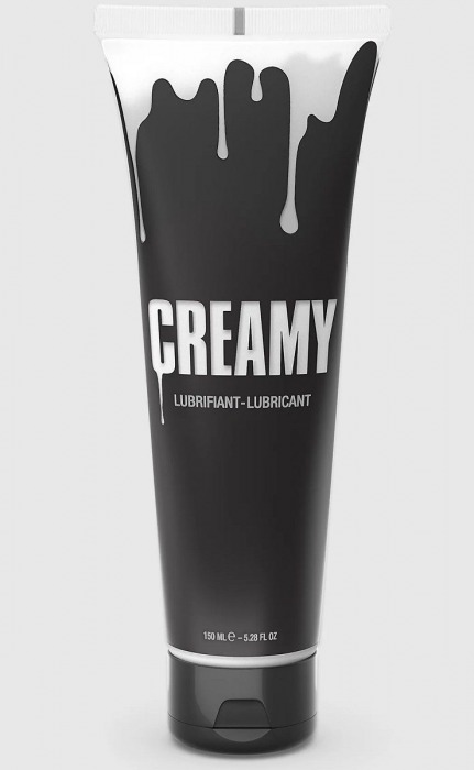 Смазка на водной основе Creamy с консистенцией спермы - 150 мл. - Strap-on-me - купить с доставкой в Красноярске