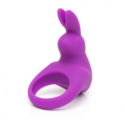 Фиолетовое эрекционное виброкольцо Happy Rabbit Rechargeable Rabbit Cock Ring - Happy Rabbit - в Красноярске купить с доставкой