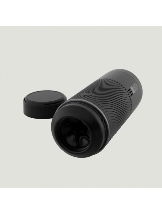 Черный мастурбатор с контролем всасывания Arcwave Pow Stroker - Arcwave - в Красноярске купить с доставкой