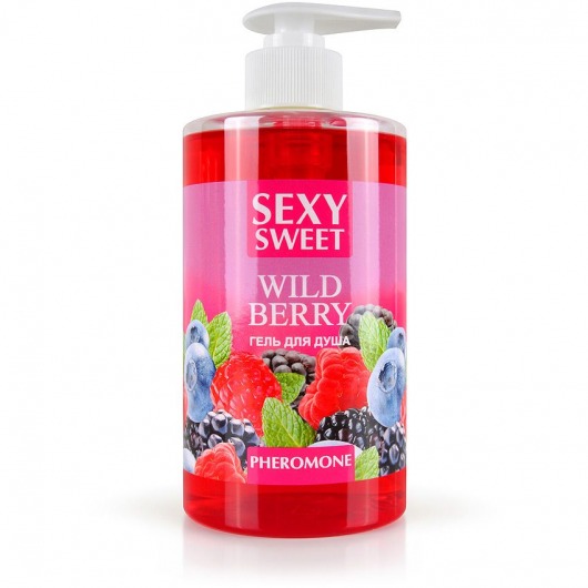 Гель для душа Sexy Sweet Wild Berry с ароматом лесных ягод и феромонами - 430 мл. -  - Магазин феромонов в Красноярске