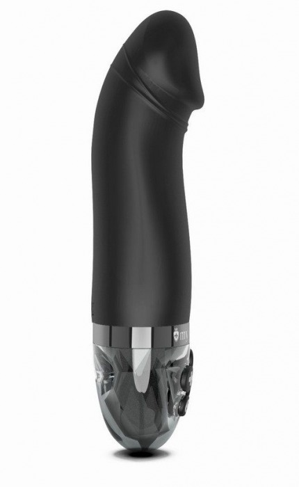 Черный вибратор с электростимуляцией Real Deal Neal - 16,5 см. - MyStim - купить с доставкой в Красноярске