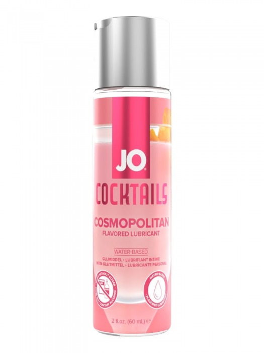 Вкусовой лубрикант на водной основе JO Cocktails Cosmopolitan - 60 мл. - System JO - купить с доставкой в Красноярске