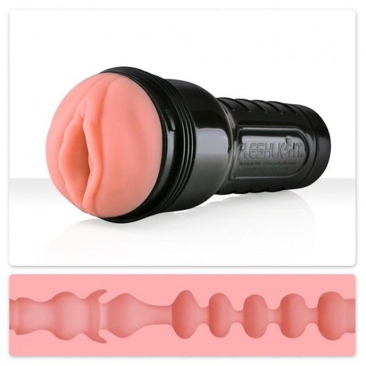 Мастурбатор-вагина Fleshlight - Pink Lady Mini-Lotus - Fleshlight - в Красноярске купить с доставкой