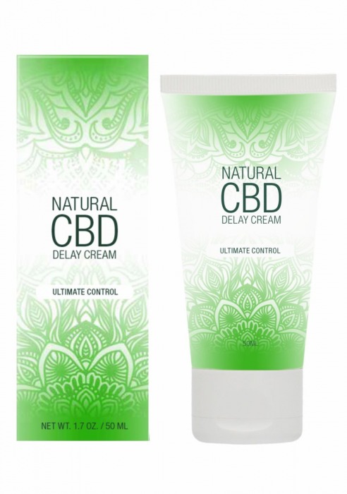 Крем-пролонгатор Natural CBD Delay Cream - 50 мл. - Shots Media BV - купить с доставкой в Красноярске