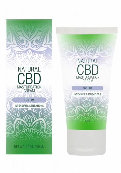 Крем для мастурбации для мужчин Natural CBD Masturbation Cream For Him - 50 мл. - Shots Media BV - купить с доставкой в Красноярске