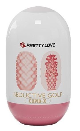 Розовый мастурбатор-яйцо Seductive Golf - Baile - в Красноярске купить с доставкой