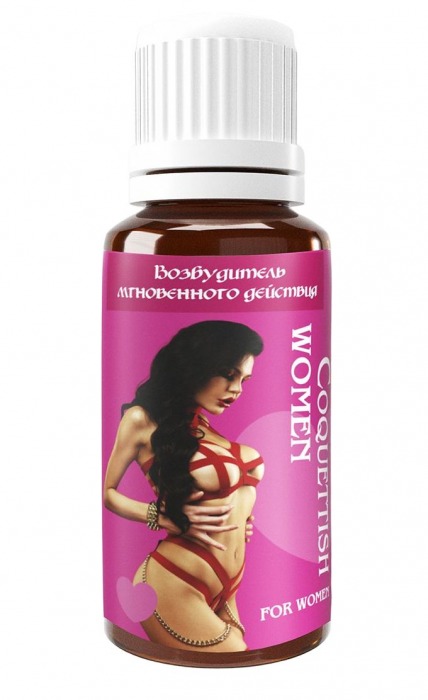Возбудитель мгновенного действия Coquettish Women - 30 мл. - Миагра - купить с доставкой в Красноярске