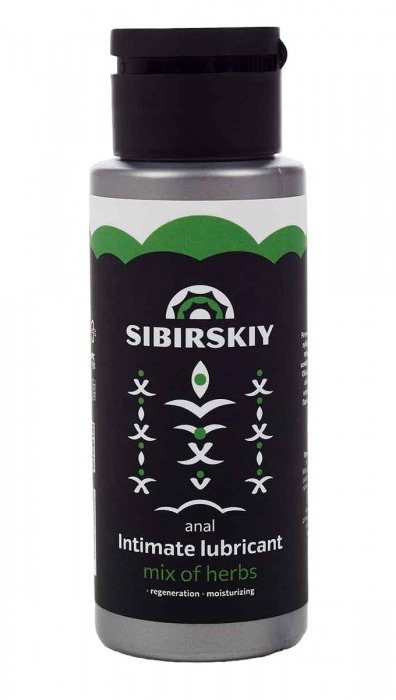 Анальный лубрикант на водной основе SIBIRSKIY с ароматом луговых трав - 100 мл. - Sibirskiy - купить с доставкой в Красноярске