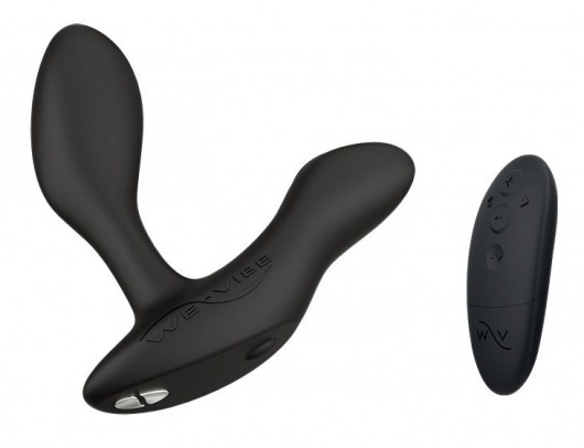 Черный анальный вибратор We-Vibe Vector+ - We-vibe - в Красноярске купить с доставкой