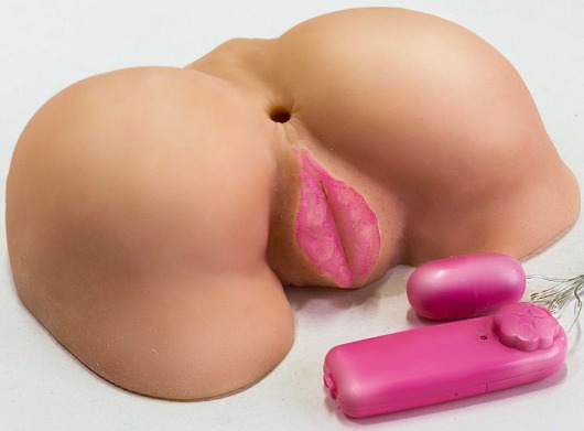 Вибровагина с двумя отверстиями и с выносным пультом - LOVETOY (А-Полимер) - в Красноярске купить с доставкой