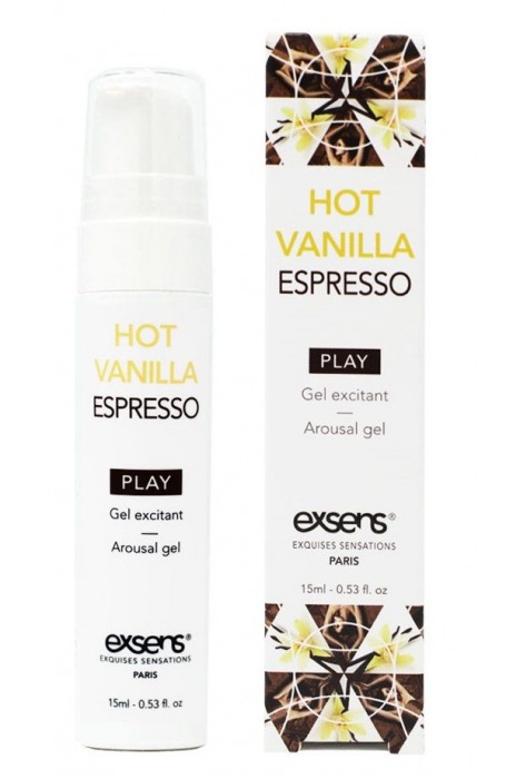 Возбуждающий гель Hot Vanilla Espresso Arousal Gel - 15 мл. - Exsens - купить с доставкой в Красноярске