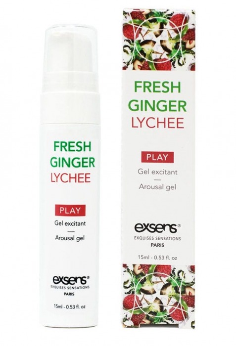 Возбуждающий гель Fresh Ginger Lychee Arousal Gel - 15 мл. - Exsens - купить с доставкой в Красноярске