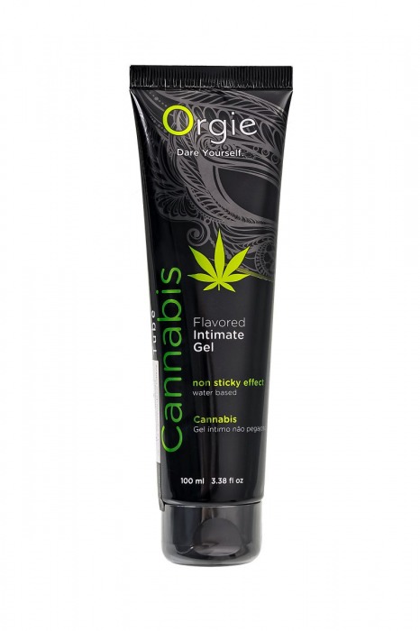 Интимный гель на водной основе ORGIE Lube Tube Cannabis - 100 мл. - ORGIE - купить с доставкой в Красноярске