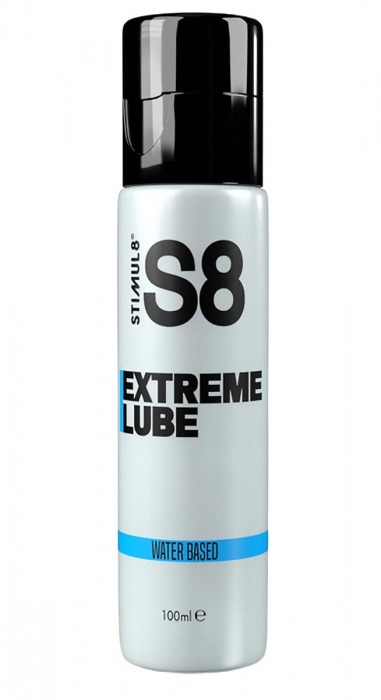 Лубрикант на водной основе S8 Extreme Lube - 100 мл. - Stimul8 - купить с доставкой в Красноярске