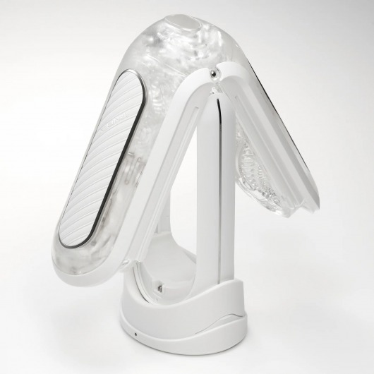 Белый мастурбатор Tenga Flip Zero Gravity с вибрацией - Tenga - в Красноярске купить с доставкой