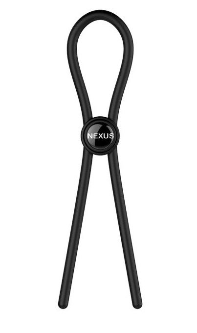 Черное эрекционное лассо Nexus Forge Single - Nexus Range - в Красноярске купить с доставкой
