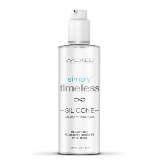 Лубрикант на силиконовой основе Wicked Simply Timeless Silicone - 120 мл. - Wicked - купить с доставкой в Красноярске