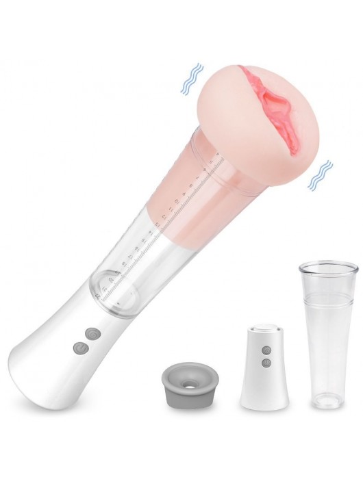 Автоматическая вакуумная помпа с реалистичной мягкой вставкой Max Kit - S-HANDE - в Красноярске купить с доставкой