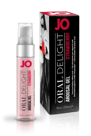 Клубничный лубрикант для оральных ласк Oral Delight Strawberry Sensation - 30 мл. - System JO - купить с доставкой в Красноярске