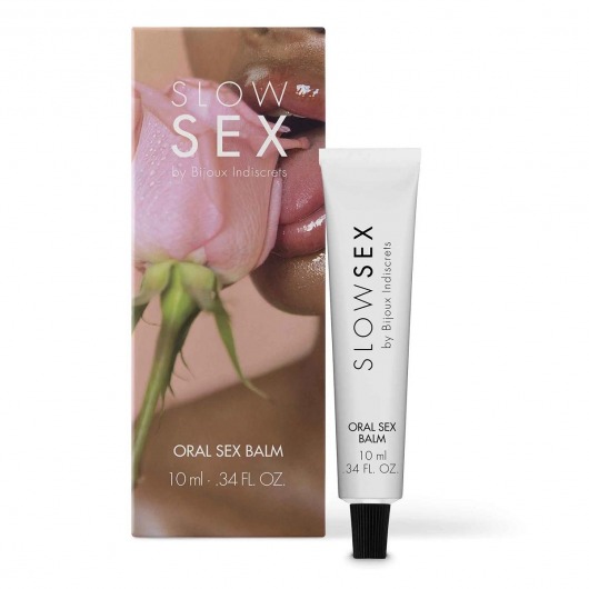 Бальзам для орального секса Slow Sex Oral Sex Balm - 10 мл. - Bijoux Indiscrets - купить с доставкой в Красноярске