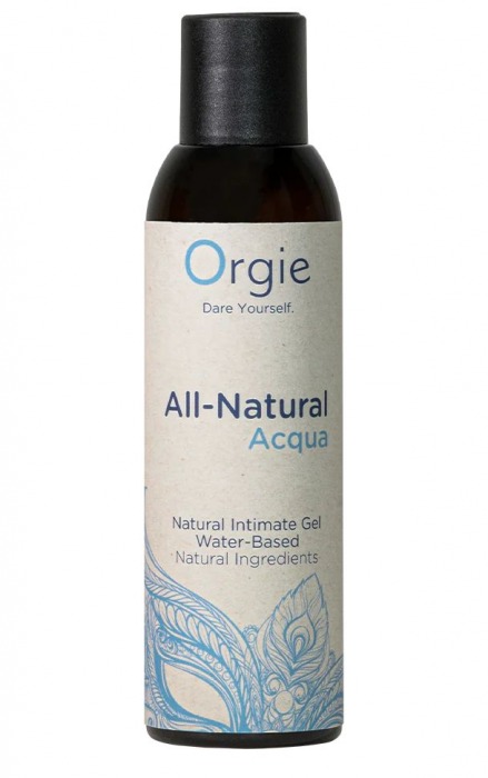 Интимный гель на водной основе Orgie All-Natural Acqua - 150 мл. - ORGIE - купить с доставкой в Красноярске