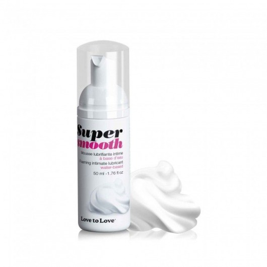 Лубрикант нежнейшая пенка Super Smooth Foaming Intime Lubricant - 50 мл. - Love to Love - купить с доставкой в Красноярске