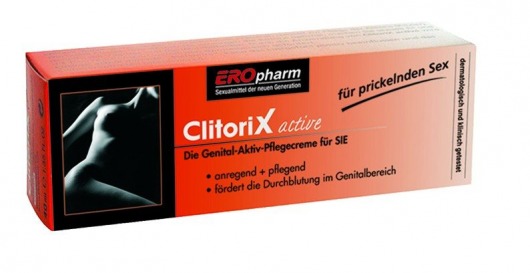 Возбуждающий крем для женщин ClitoriX active - 40 мл. - Joy Division - купить с доставкой в Красноярске