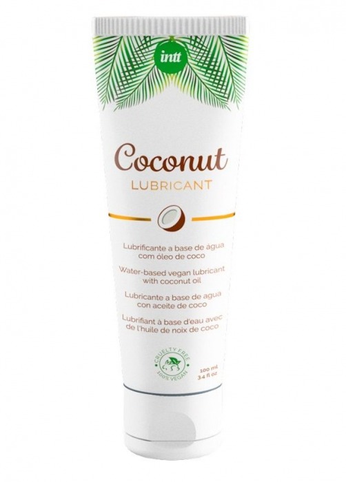 Веганская смазка на водной основе Coconut Lubricant - 100 мл. - INTT - купить с доставкой в Красноярске